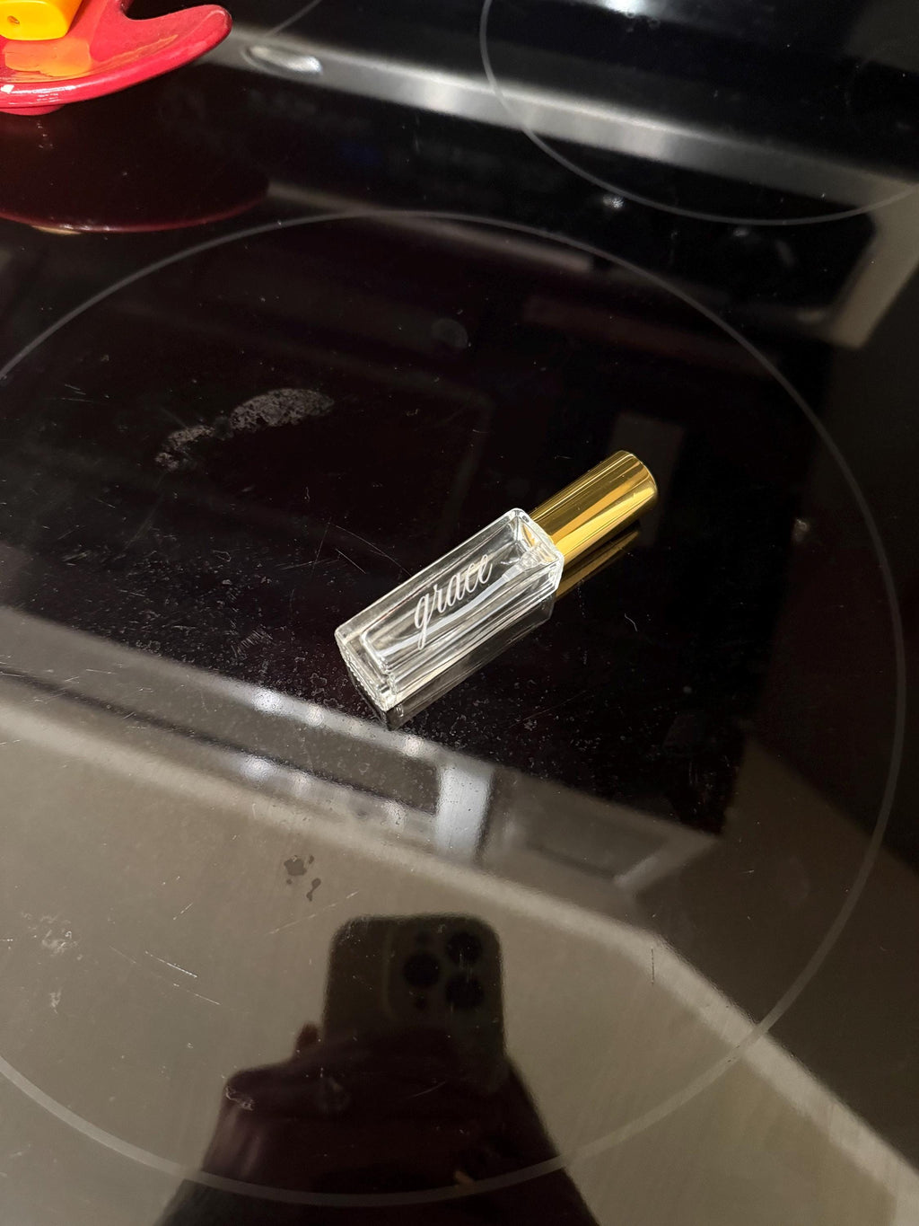 Personalized Mini Perfume Bottle – Engraved Bridesmaid Gift, Custom Wedding Keepsake