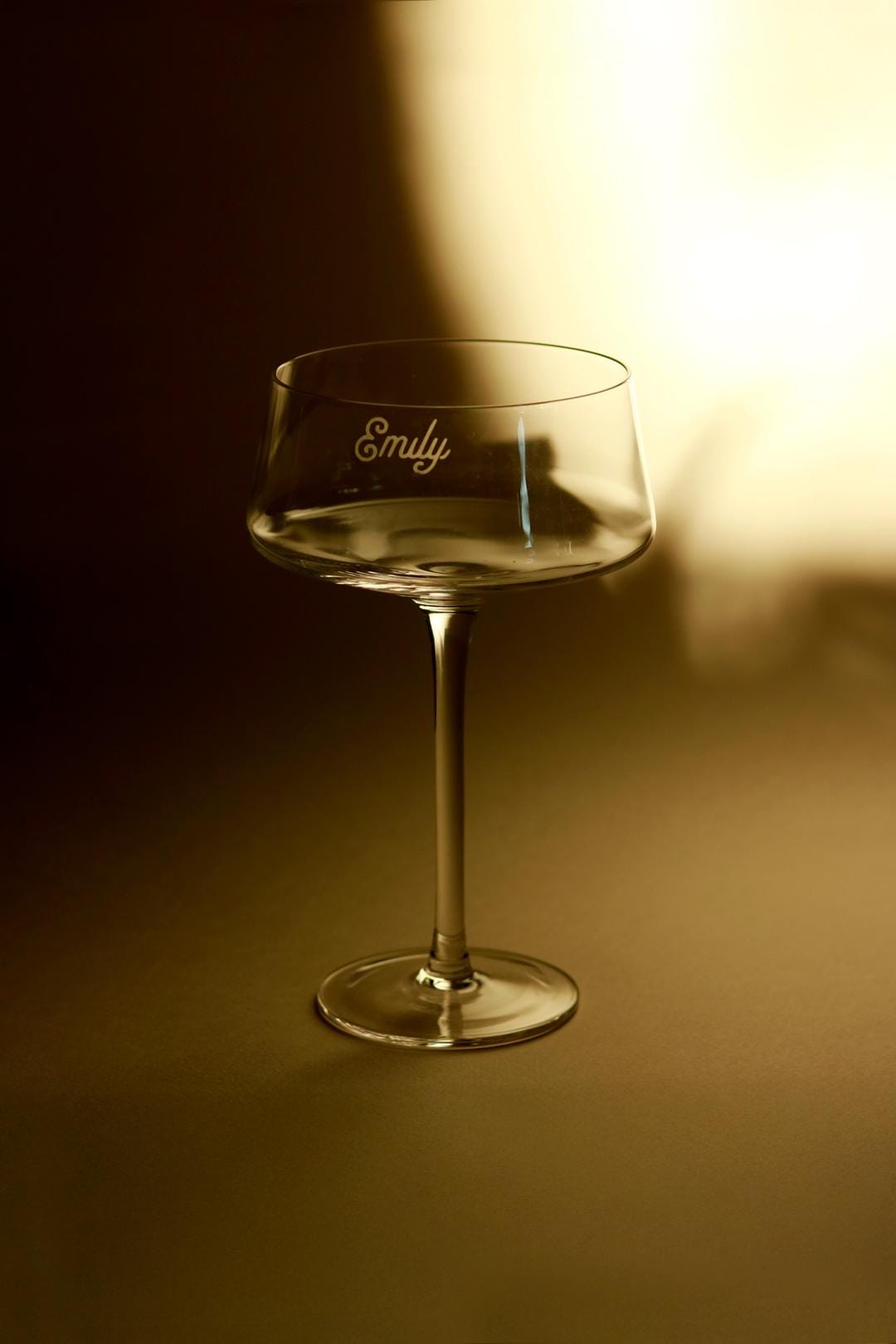 Engraved Champagne Flute – Personalized Wedding Toasting Glass, Custom Name Keepsake