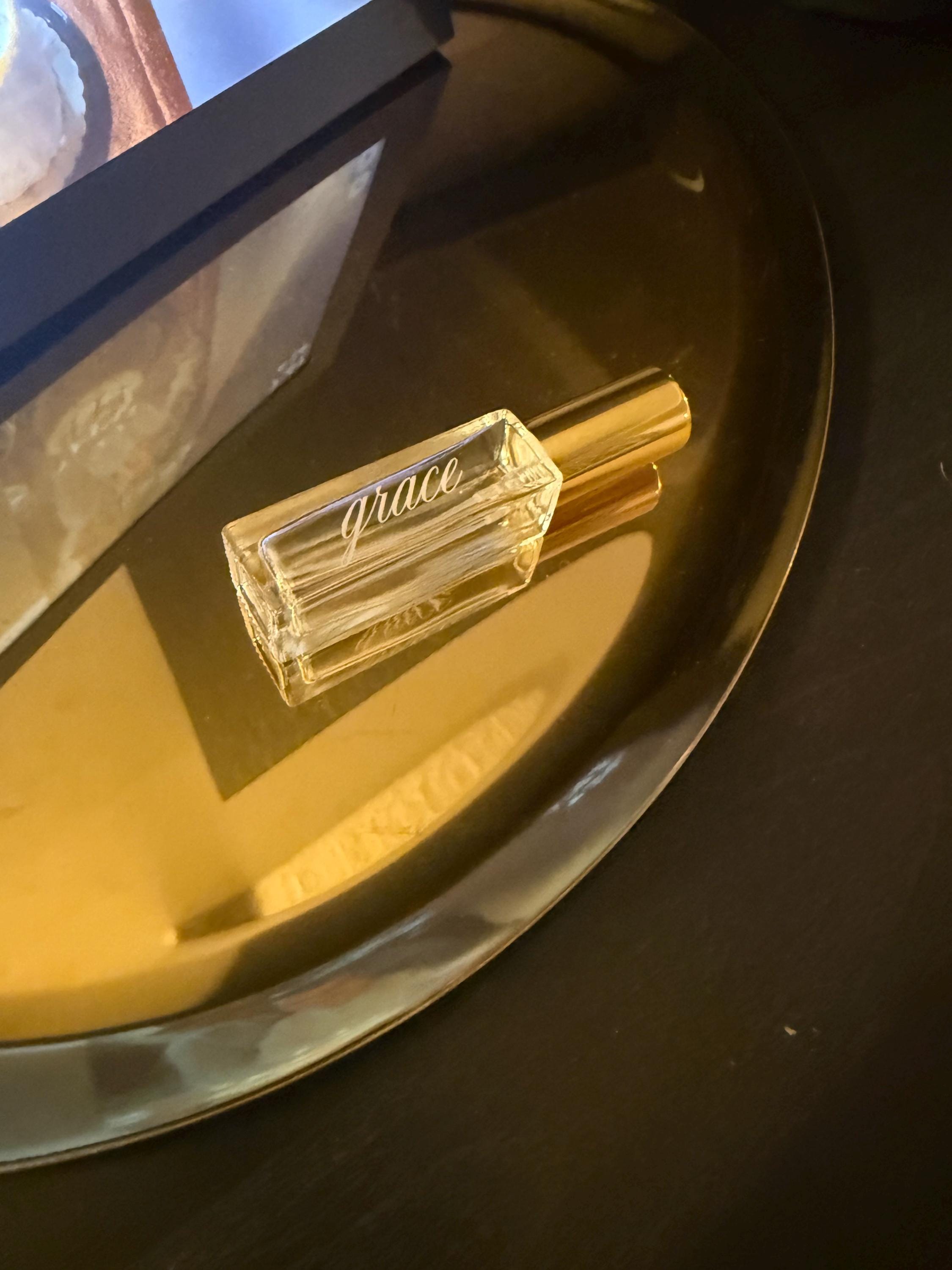 Personalized Mini Perfume Bottle – Engraved Bridesmaid Gift, Custom Wedding Keepsake