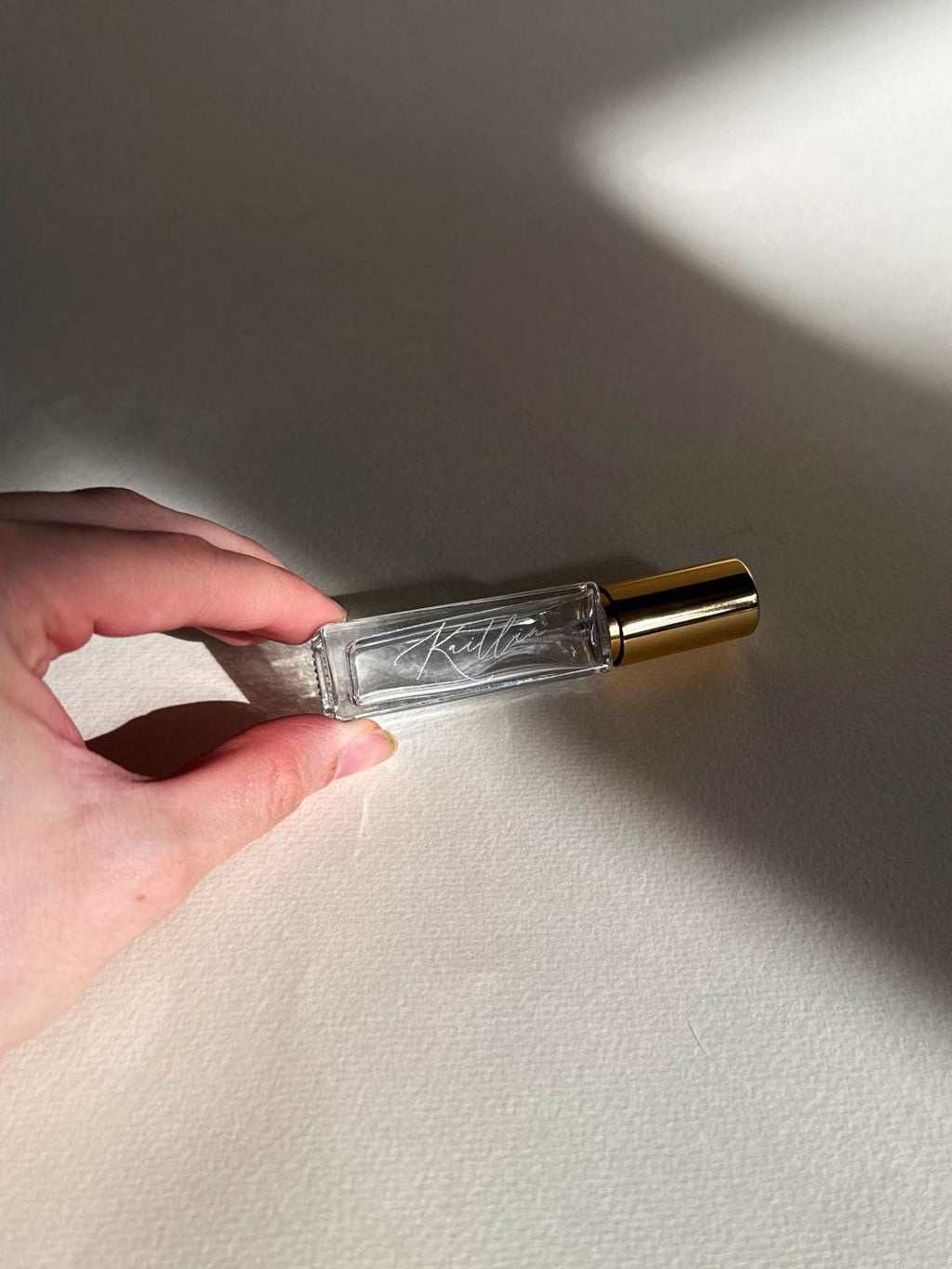 Personalized Mini Perfume Bottle – Engraved Bridesmaid Gift, Custom Wedding Keepsake